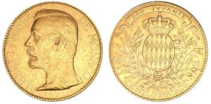 Monaco - Albert 1er - 100 francs 1891 Monaco - Albert 1er - 100 francs 1891