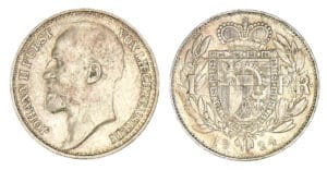 Liechtenstein - Jean II - Frank 1924 Liechtenstein - Jean II - Frank 1924