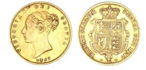Angleterre - Victoria - 1/2 souverain 1867