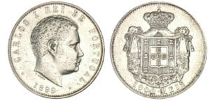 Portugal - Carlo Ier - 1000 reis 1899 Portugal - Carlo Ier - 1000 reis 1899