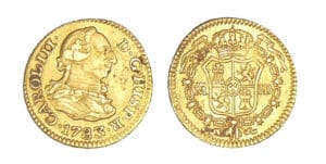 Espagne - Charles III - 1/2 escudo 1783 JD (Madrid)