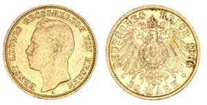 Allemagne - Hesse - Ernset-Louis - 20 marks 1906 A (Berlin)