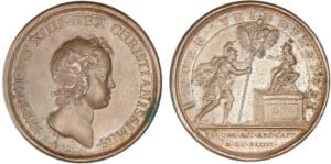 Louis XIV - Médaille de la prise de trente villes 1644