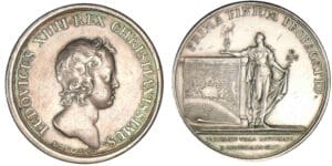 Louis XIV - Médaille de ma prise de Thionville 1643