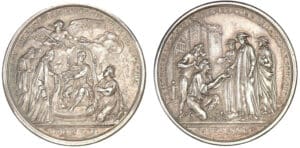 Louis XVI - Médaille de la libération des prisonniers à Toulouse 1775