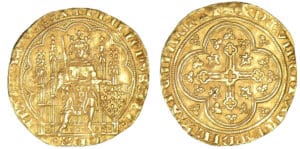 Philippe VI - Ecu d'or à la chaise