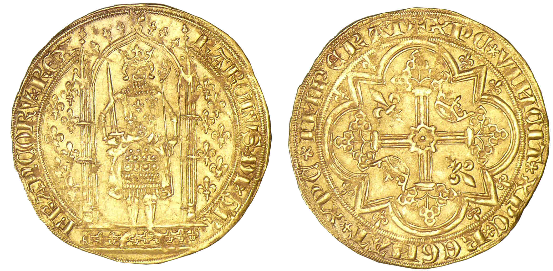 Charles V - Franc à pied Charles V - Franc à pied