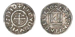 Louis 1er le Pieux - Denier au temple