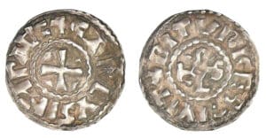 Charles II le Chauve - Denier (Bourges)