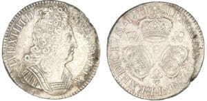 Louis XIV - Ecu aux trois couronnes 1711 C (Caen) Louis XIV - Ecu aux trois couronnes 1711 C (Caen)