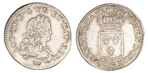 Louis XV - Tiers d'écu de France 1721 A (Paris) Louis XV - Tiers d'écu de France 1721 A (Paris)