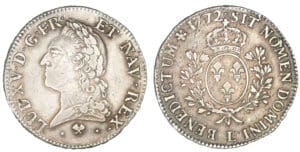 Louis XV - Ecu à la vieille tête 1772 L (Bayonne) Louis XV - Ecu à la vieille tête 1772 L (Bayonne)