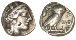 ATTIQUE - Athènes - Tétradrachme (449-413 av. J.-C.)