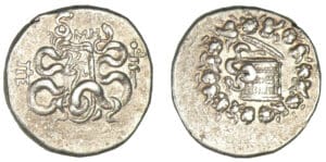 MYSIE - Cistophore - Pergame (180-133 av. J-C).