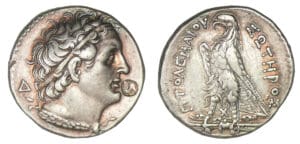 EGYPTE - Ptolémée II - Tétradrachme (267 av. J.-C.)
