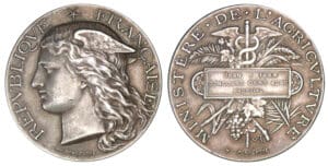 Médaille du concours général de l'agriculture Oran 1886