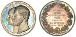 Allemagne - Schaumburg Lippe - Adolph Georg - Médaille 1869