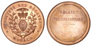 Monaco - Médaille société des régates