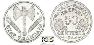 50 centimes Bazor 1944
