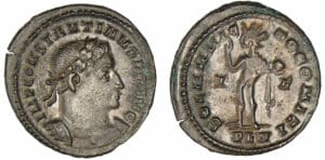 Constantin 1er - Follis (316-317, Londres) - Le Soleil