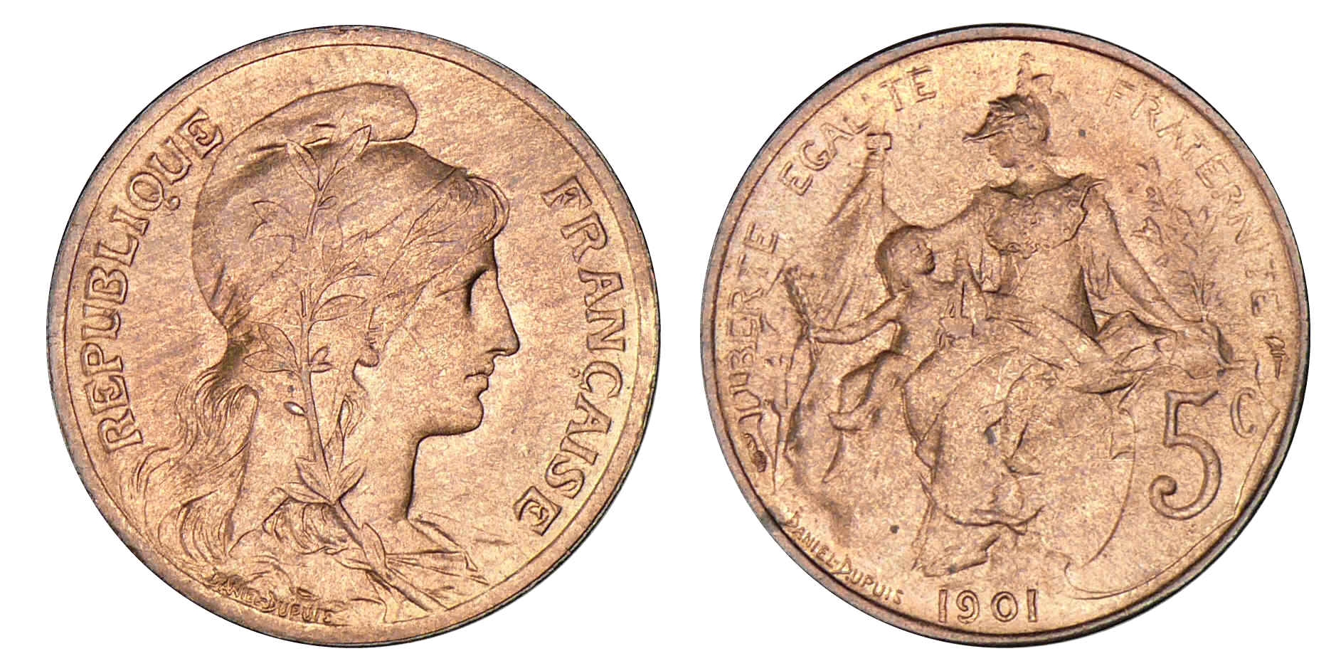 5 centimes Dupuis 1901 5 centimes Dupuis 1901