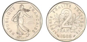 2 francs Semeuse 1986 2 francs Semeuse 1986