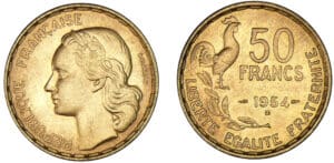 50 francs G. Guiraud 1954 B