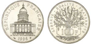 100 francs Panthéon 1996 100 francs Panthéon 1996