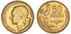 50 francs G. Guiraud 1953 B