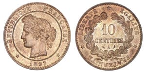 10 centimes Cérès 1897 A (Paris)