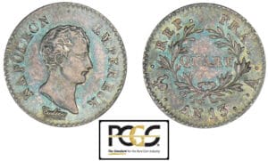 1/4 de franc Napoléon empereur - An 13 A (Paris) 1/4 de franc Napoléon empereur - An 13 A (Paris)
