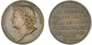 Essai de Galle à l'effigie de Mirabeau - SD (1792) (Lyon)