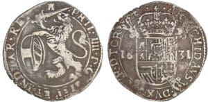 Flandre - Seigneurie de Tournai - Philippe IV - Escalin 1631 Flandre - Seigneurie de Tournai - Philippe IV - Escalin 1631