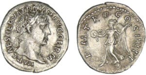 Trajan - Denier (101-102, Rome) - La Victoire