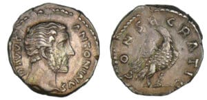 Antonin le Pieux - Denier (161, Rome) - Consecratio