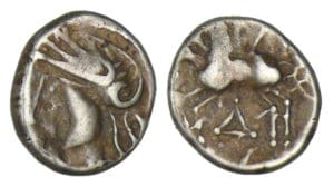 Lingons - Denier KALETEDOY (80-50 av. J.-C.)