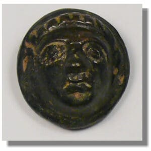 Romain - Petite applique en bronze - Ier-IIIème siècle ap. J.-C.