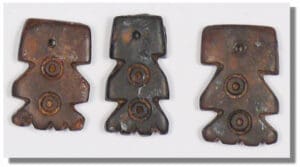Précolombien - Pérou - Pendentifs en pierre - VIème-XVème siècle ap. J.-C.
