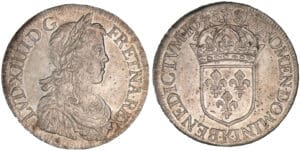 Louis XIV - Ecu à la mèche longue - 1648 K (Bordeaux) Louis XIV - Ecu à la mèche longue - 1648 K (Bordeaux)