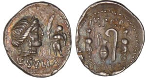 Cornelia - Denier (84-83 av. J.-C.)