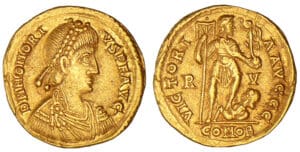 Honorius - Solidus (395-402, Ravenne)