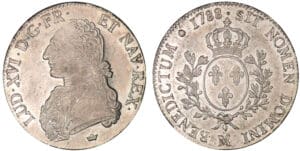 Louis XVI - Ecu au buste habillé - 1788 M (Toulouse) Louis XVI - Ecu au buste habillé - 1788 M (Toulouse)