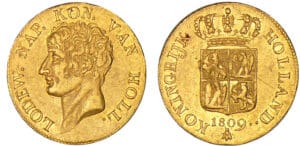 Royaume de Hollande - Louis Napoléon - Ducat 1809 (Utrecht) Royaume de Hollande - Louis Napoléon - Ducat 1809 (Utrecht)