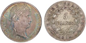 5 francs Napoléon revers empire 1812 D (Lyon) 5 francs Napoléon revers empire 1812 D (Lyon)