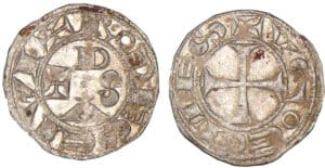 Languedoc - Comté de Rodez - Hugues II ou III - Denier Languedoc - Comté de Rodez - Hugues II ou III - Denier
