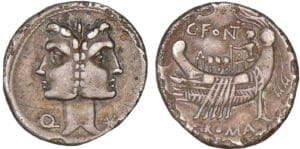 Fonteia - Denier (114-113 av. J.-C.)
