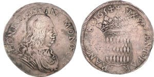 Monaco - Honoré II - Ecu 1654