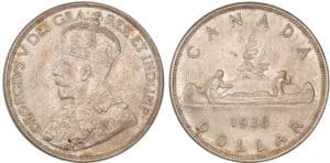 Canada - Georges V - Dollar 1936 Canada - Georges V - Dollar 1936