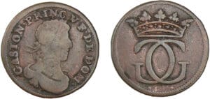 Dombes - Gaston d'Orléans - Liard Sd (1651) Dombes - Gaston d'Orléans - Liard Sd (1651)