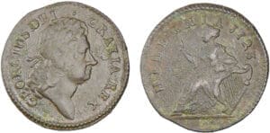 Irlande - Georges Ier - 1/2 penny 1723 Irlande - Georges Ier - 1/2 penny 1723